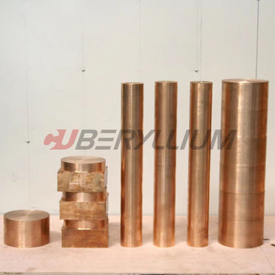 Brush Alloy M25 Beryllium Copper C17300 Rods Leaded In Electrical Industry