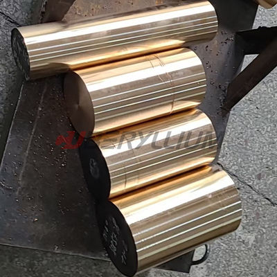 Material Cube2pb CDA 173 C17300 Beryllium Copper Rod 0.2%-0.6% Lead