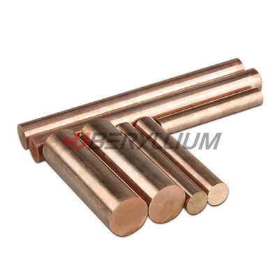 TD04 C17200 Beryllium Copper Bar High Strength Elastic Modulus 131Gpa