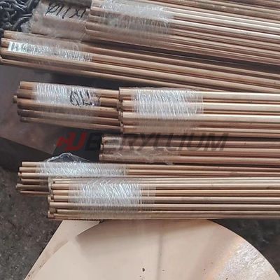 Brush Alloy M25 Beryllium Copper C17300 Rods Leaded In Electrical Industry