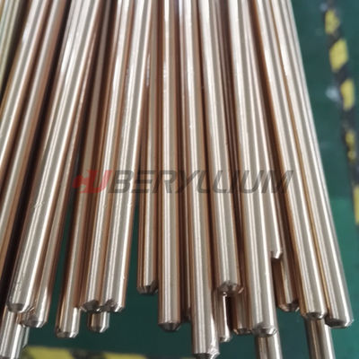 CW102C Free Machining Copper Beryllium Bar As Per EN 12164 For Switch Parts