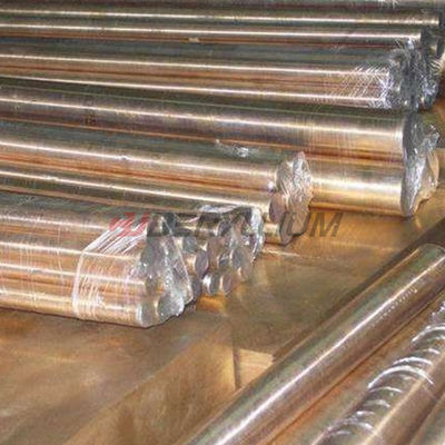 CuBe2Pb Leaded Beryllium Copper Bars 8x1000mm For Contact Bridge